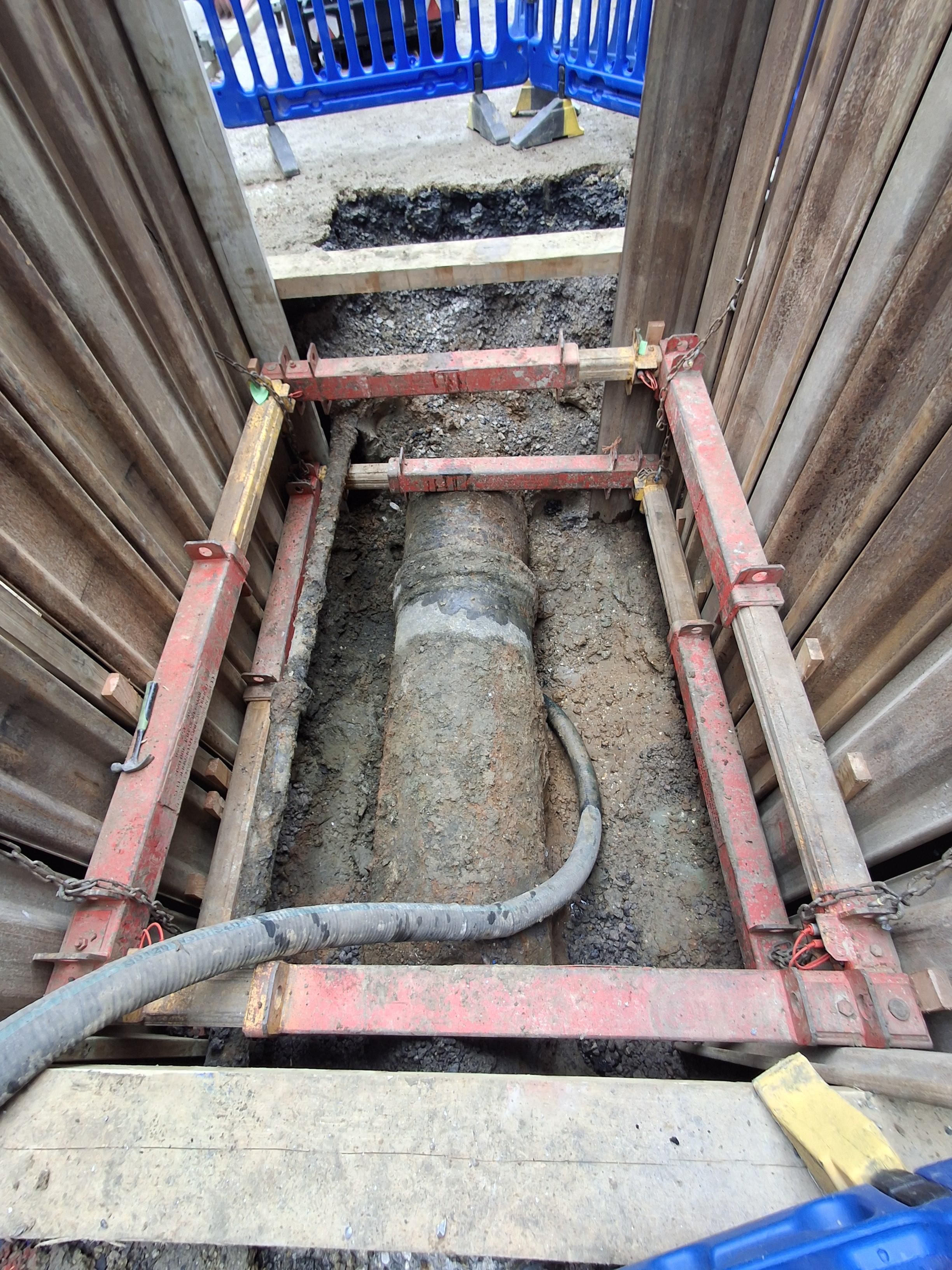 30inch mains pipe