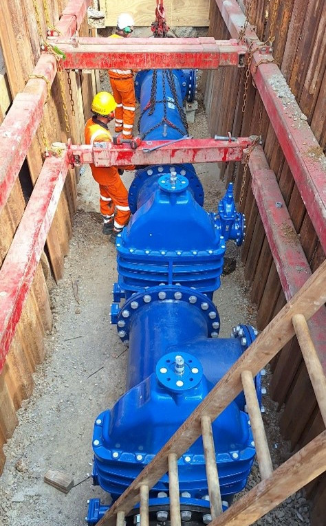Surbiton pipe mains project