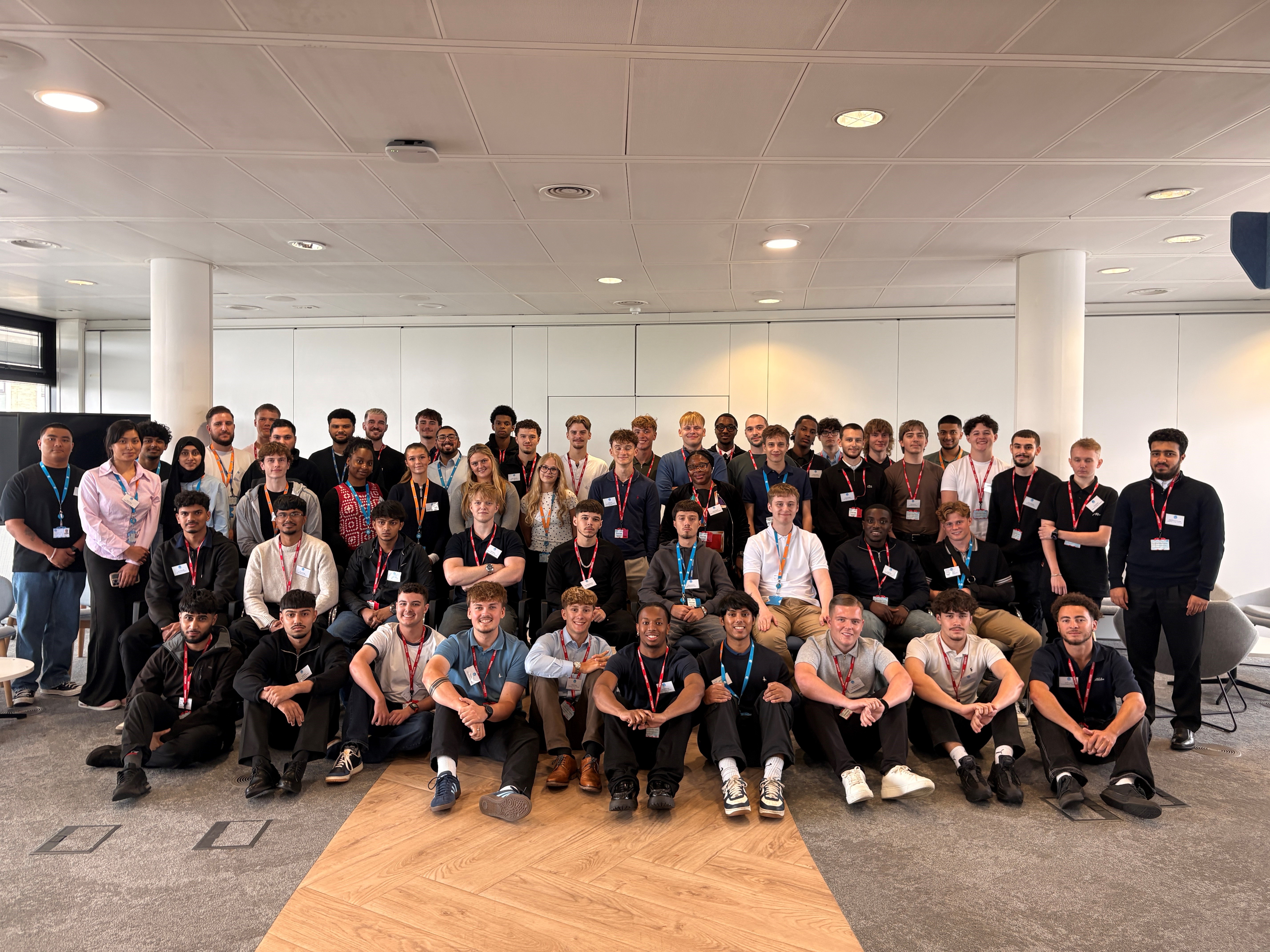 A group of young people