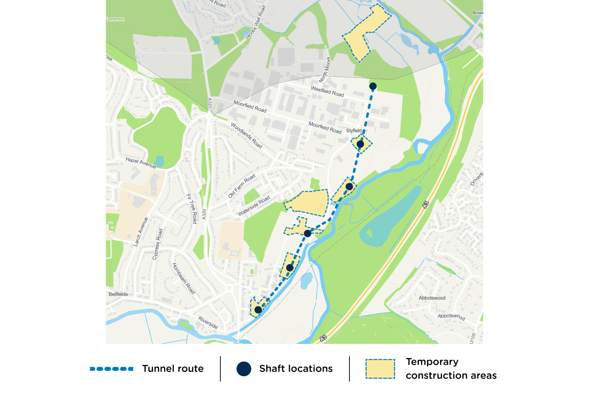 map of guildford works
