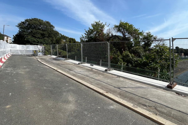 Hampton barrier activities underway