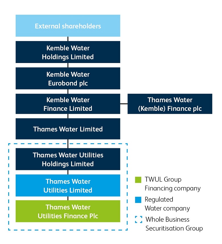 Illustration of our ownership structure