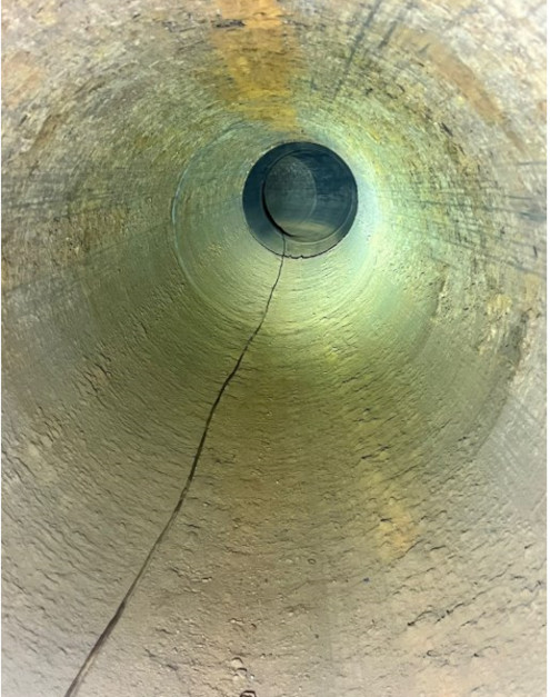 LiDAR survey in pipe