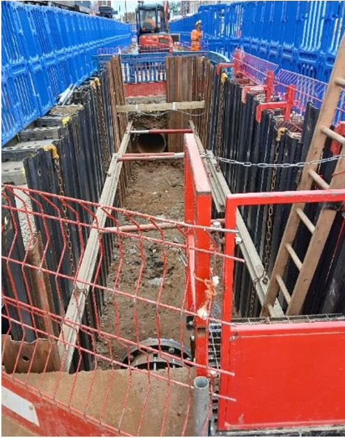 Upper Tooting Road launch pit