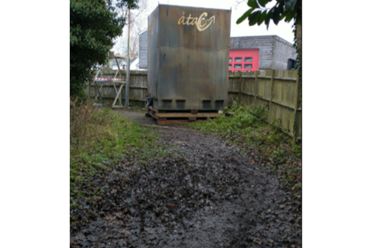 Lambourn Valley sewer flooding ATAC unit to filter flood water