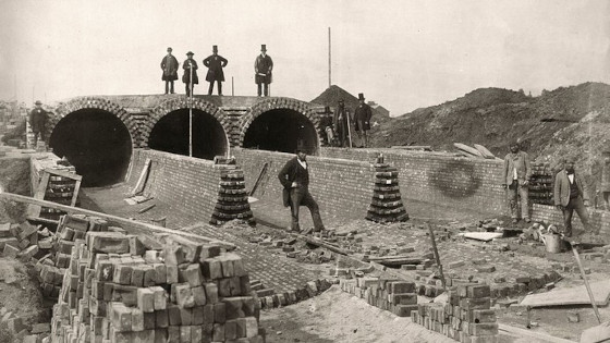 Northern Outfall Sewer in Victorian London