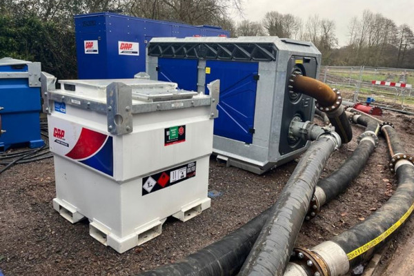 Emergency pumps to mitigate sewer flooding