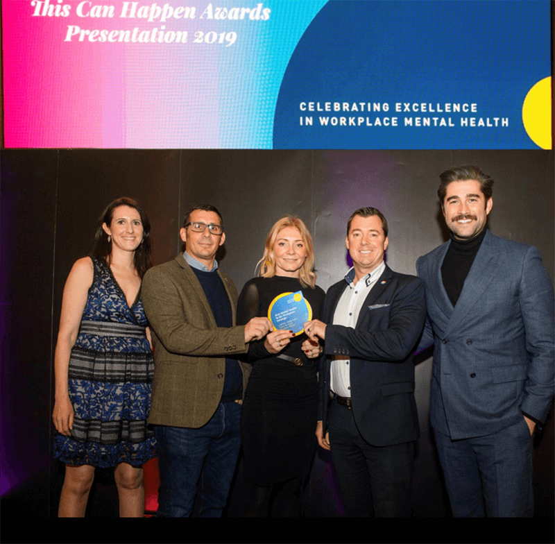 Representatives at the 'This Can Happen' awards presentation