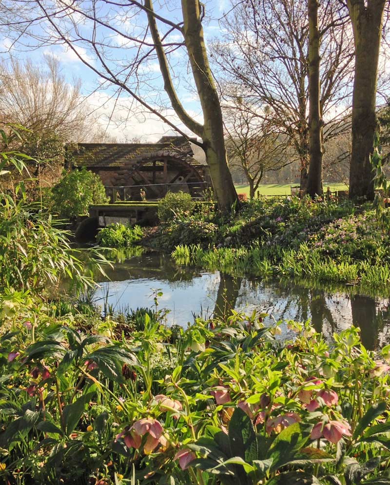 Pann Mill on the River Wye in High Wycombe