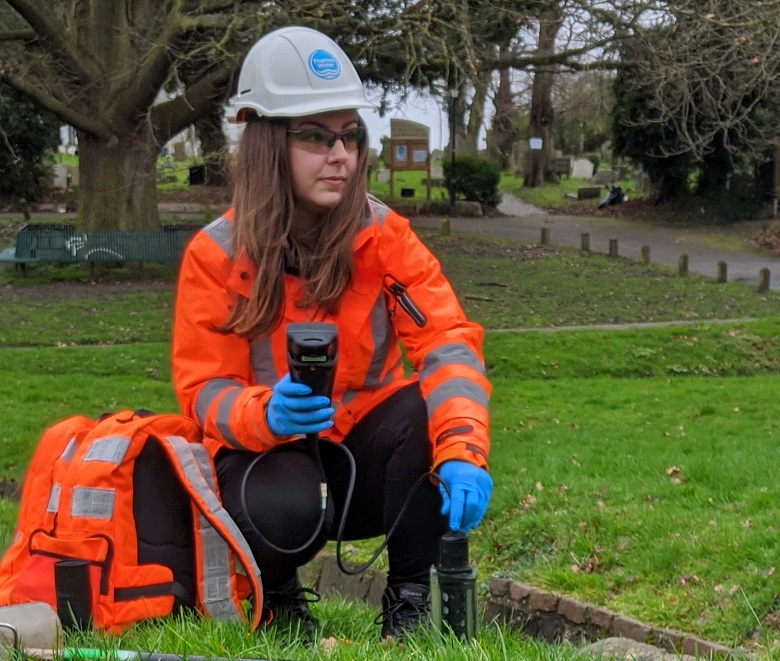 Thames Water field operations manager Kim Rodwell