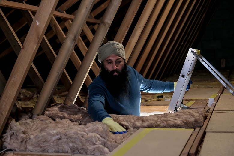 Loft insulation is one of Thames Water's tips to get your home "winter ready"