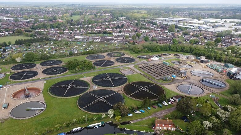 The existing sewage works will be demolished to make way for new housing in the town