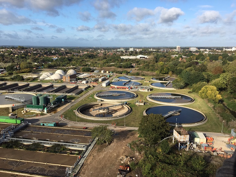 Hogsmill sewage works