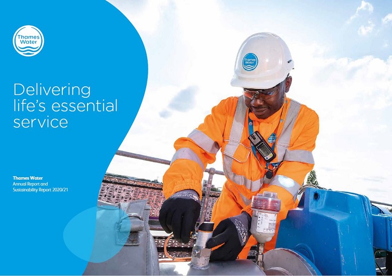 Thames Water annual results 2021