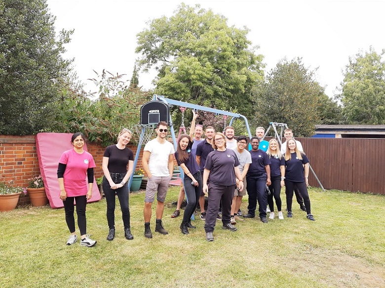 Thames Water volunteers at Reading Mencap