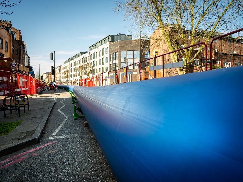 Pipe replacement in central London