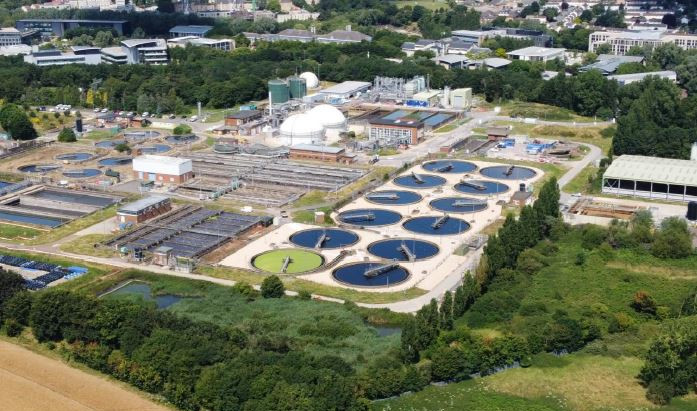 Oxford sewage treatment works (STW)