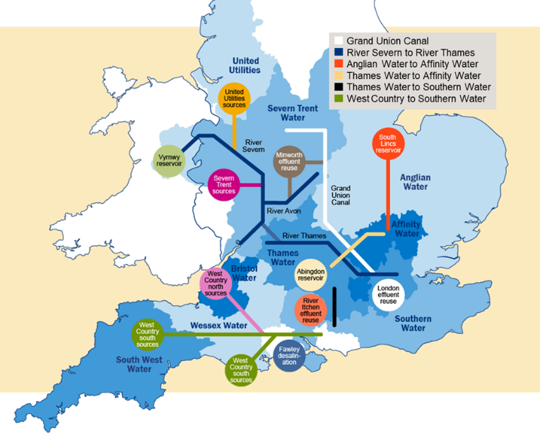 Thames Water Area Map Regional Water Resources | Regulation | About Us | Thames Water