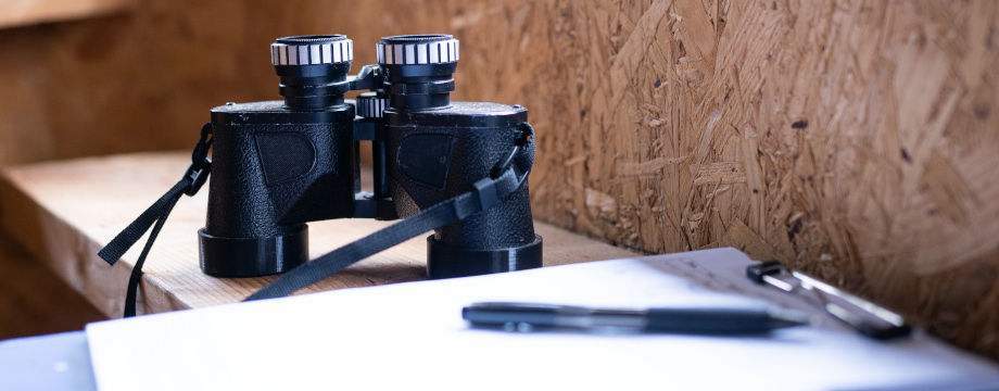 Binoculars for bird watching