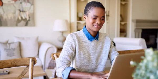Person using laptop