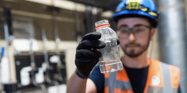Testing water samples