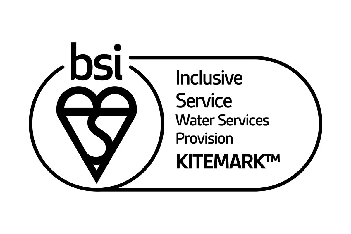 inclusive service BSI kitemark logo