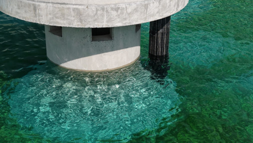 Water testing of concrete structures