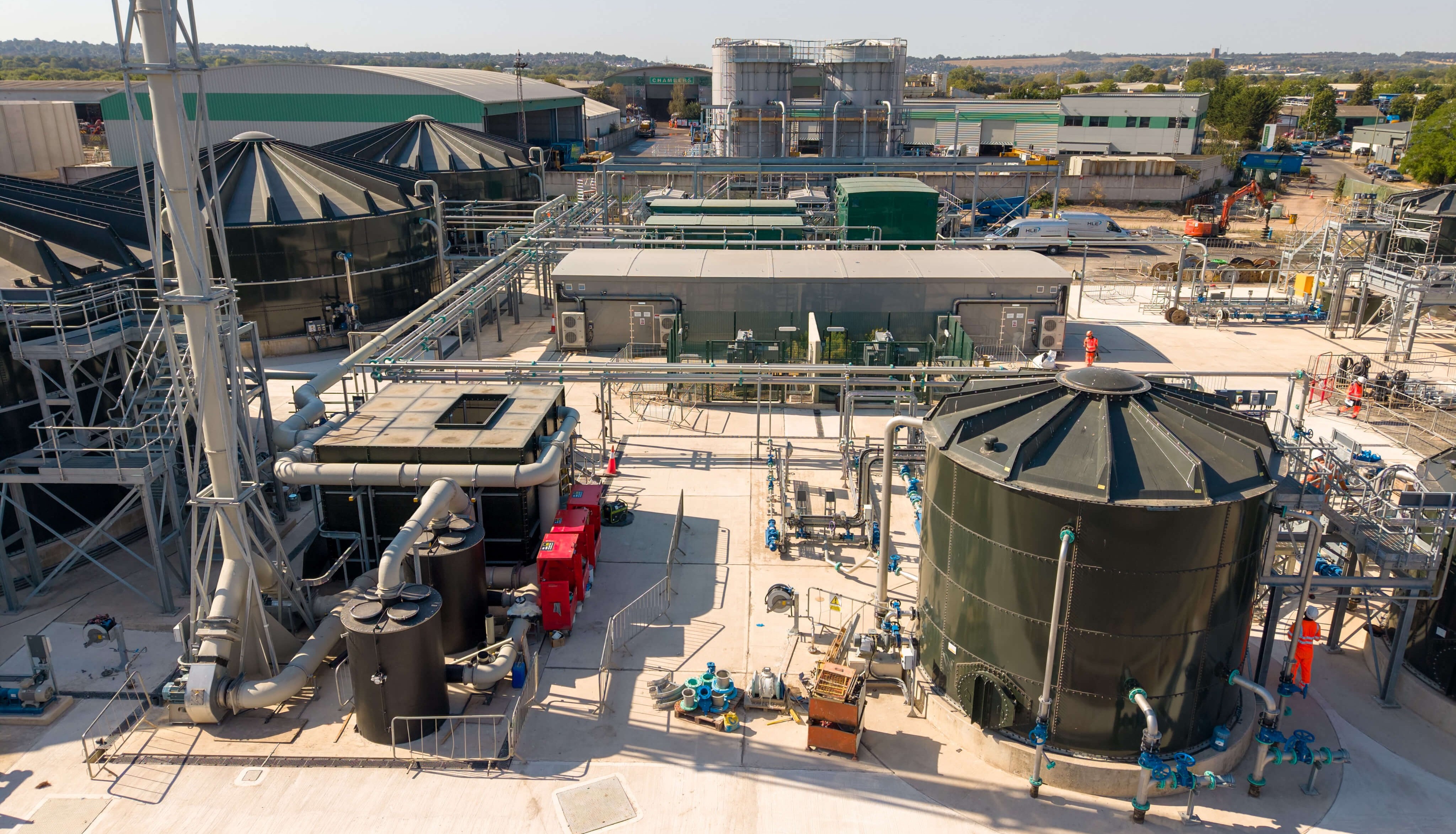 guildford sludge treatment area