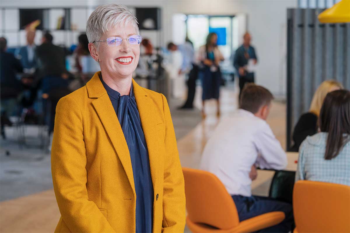 Image of Thames Water People Director Catherine Green smiling