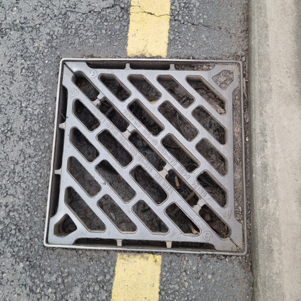 Roadside gully