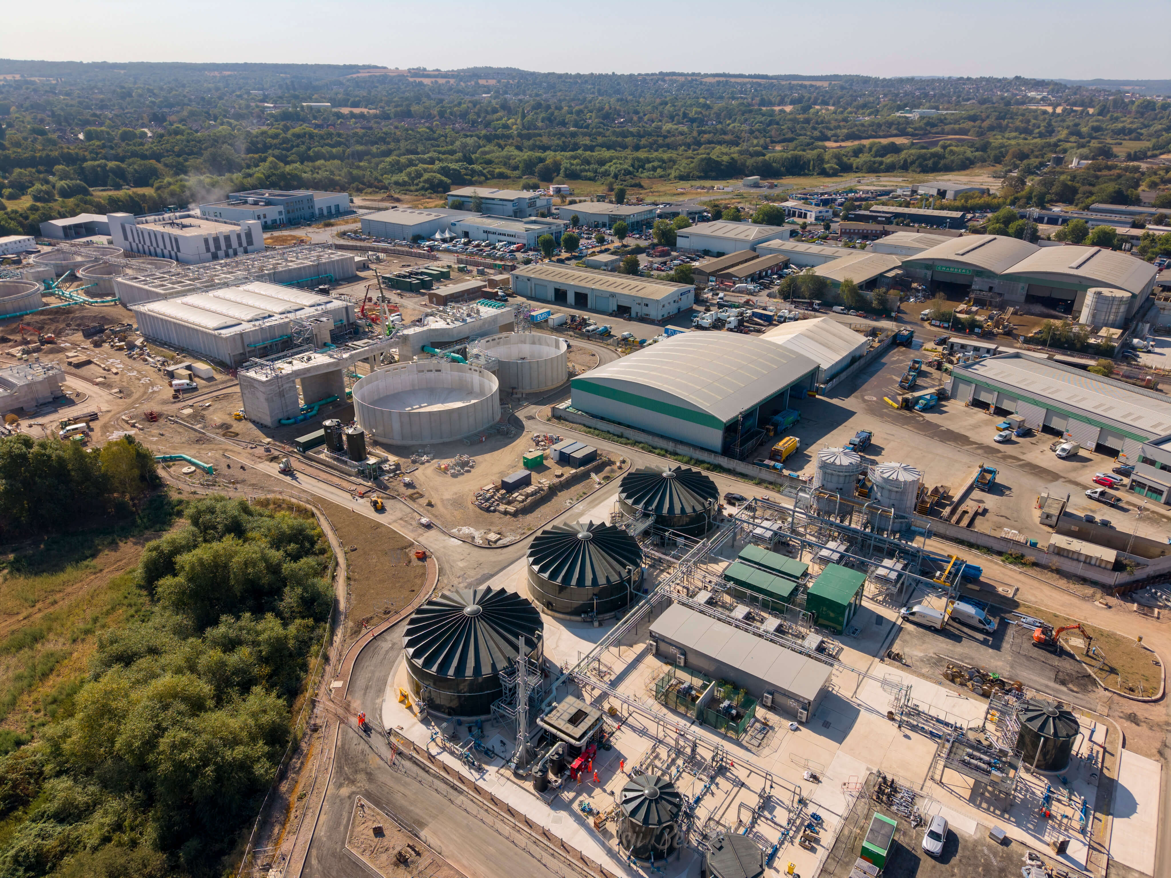 guildford aerial shot